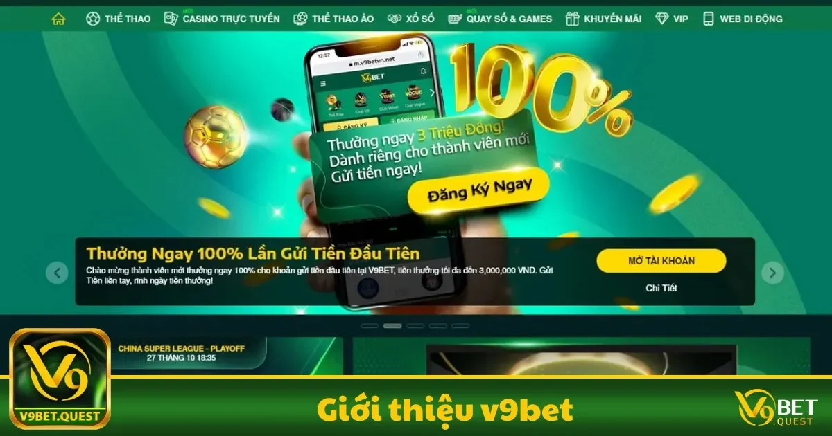 Những sản phẩm và dịch vụ đặc sắc tại V9BET