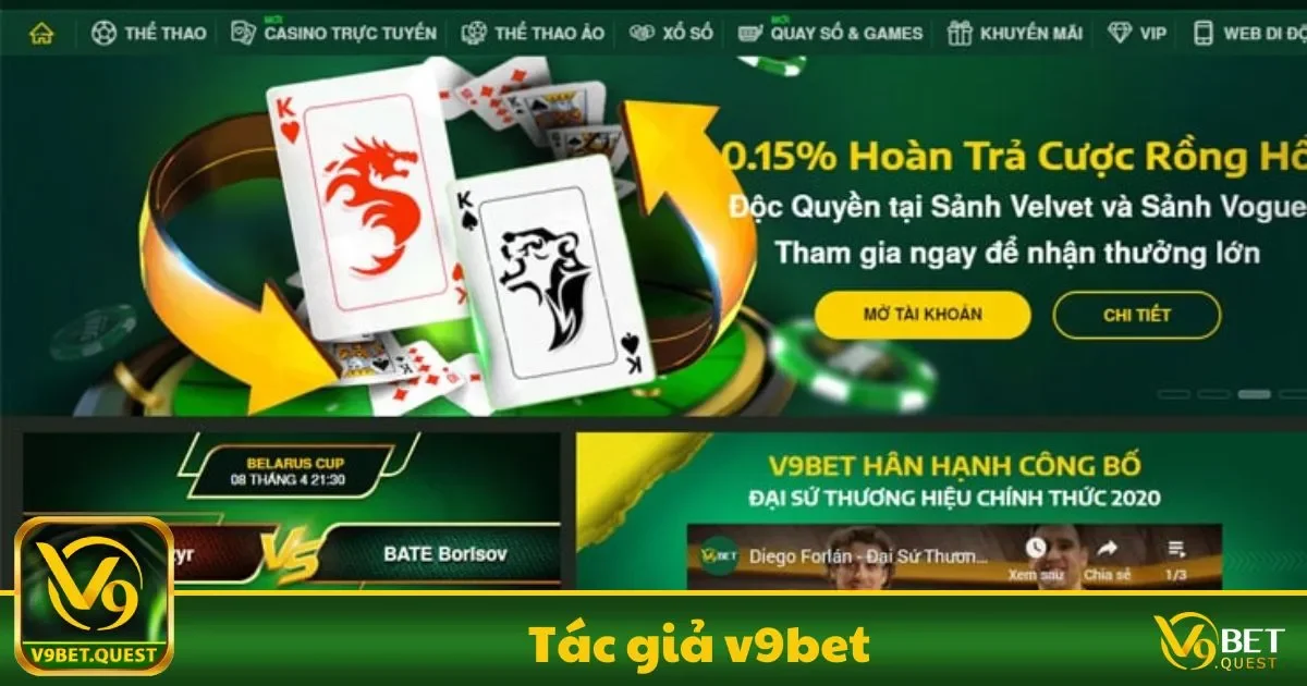 Tác Giả V9BET: Cộng đồng người chơi tại V9BET đạt mốc 5 triệu thành viên toàn cầu