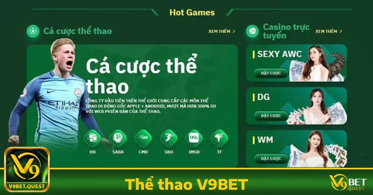Thể thao v9bet 3 Các môn thể thao nổi bật tại V9BET